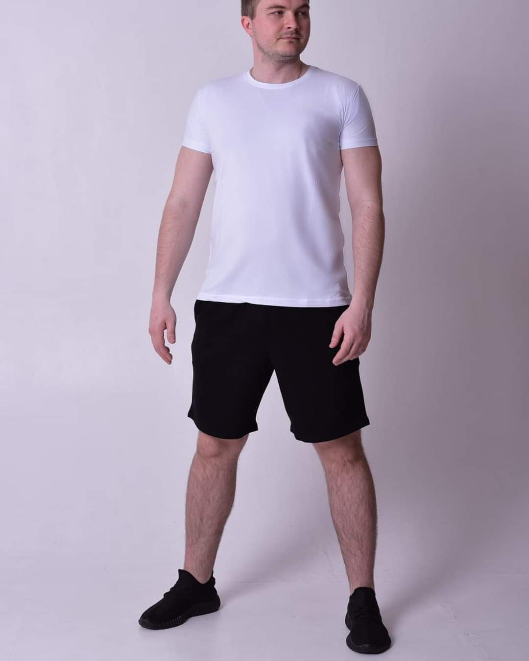 Футболка Sport style (M-2XL) 8 white-old-2 (лето)