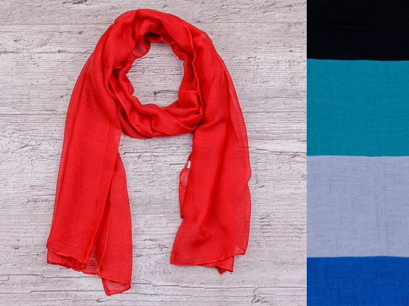 Шарф Shawls (180*50) ES011 mix (деми)