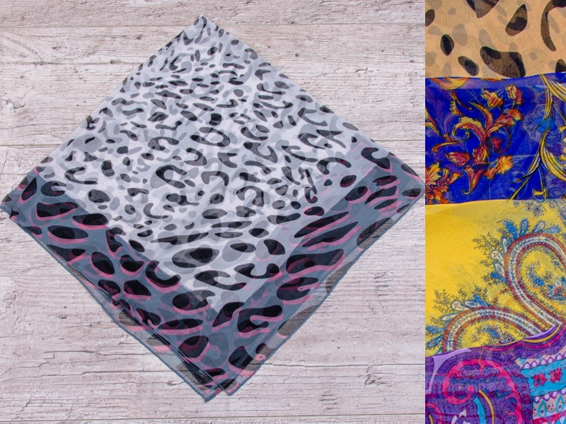 Платок Shawls (85*85) ES012 mix (деми)