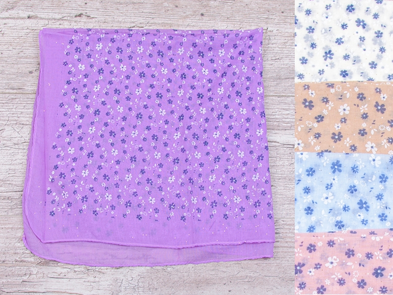 Платок Shawls (68*68) ES018 mix (деми)