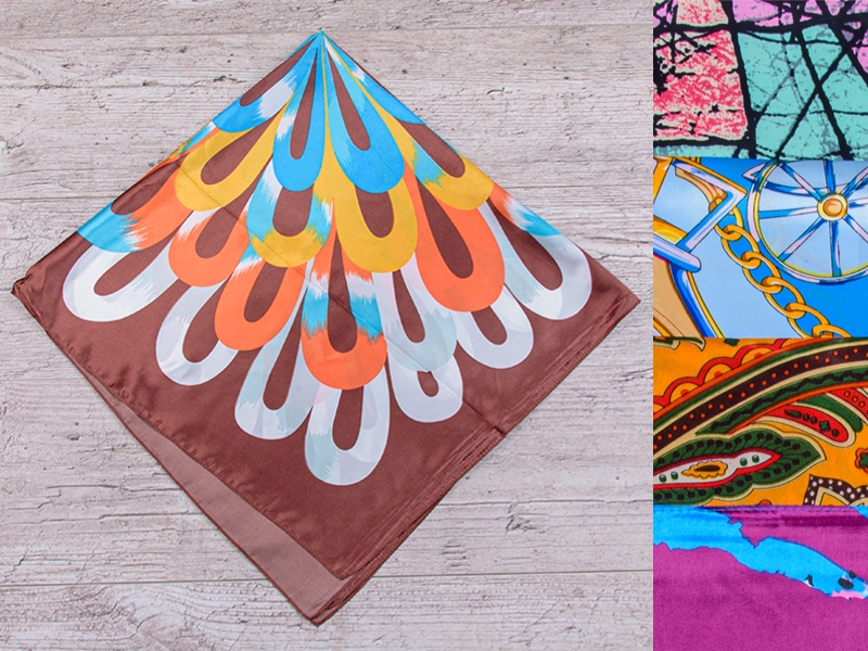 Платок Shawls (89*89) ES021 mix (деми)