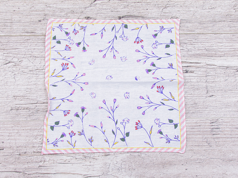 Носовой платок Shawls (30*30) ES033 pink (деми)