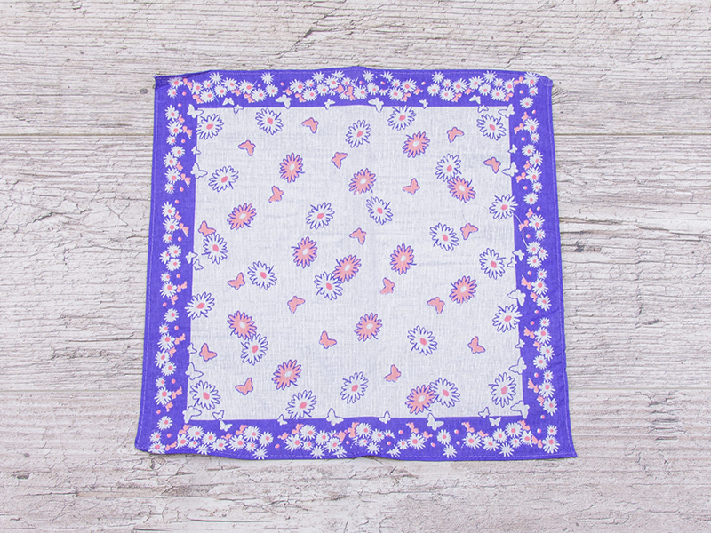 Носовой платок Shawls (30*30) ES035 purple (деми)