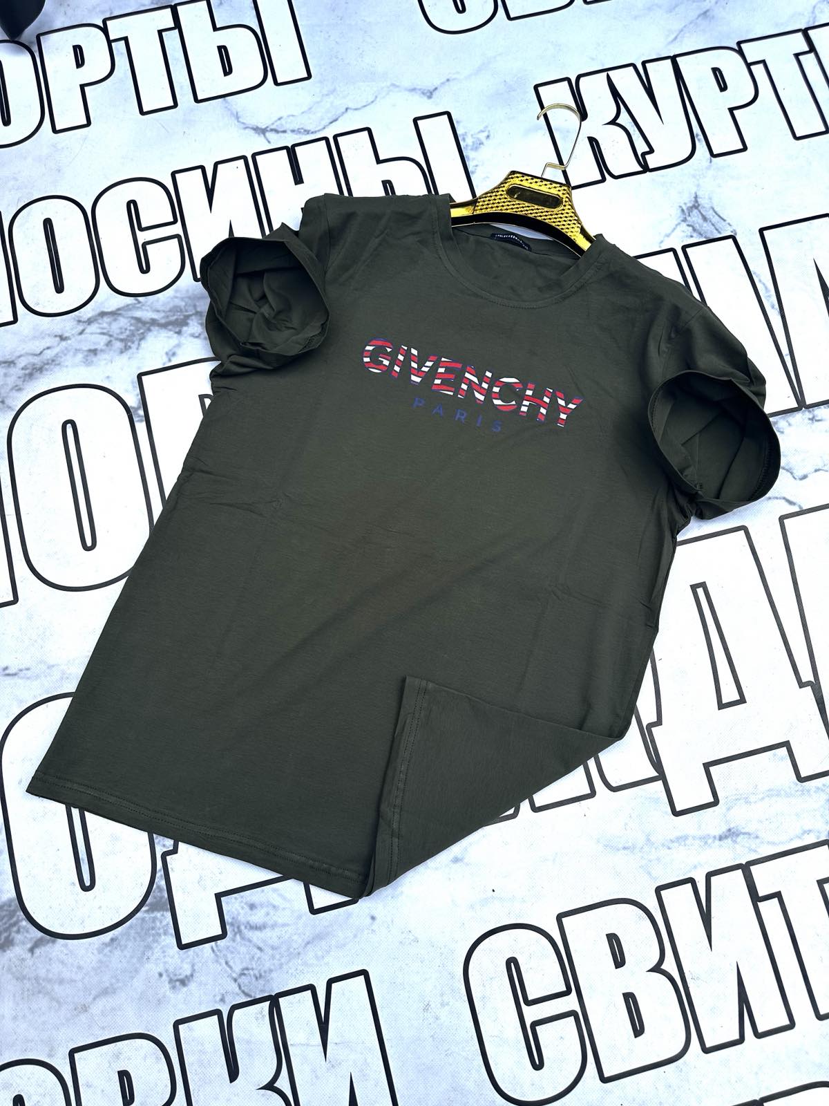 Футболка Sport style (S-2XL) SS32 grey (лето)