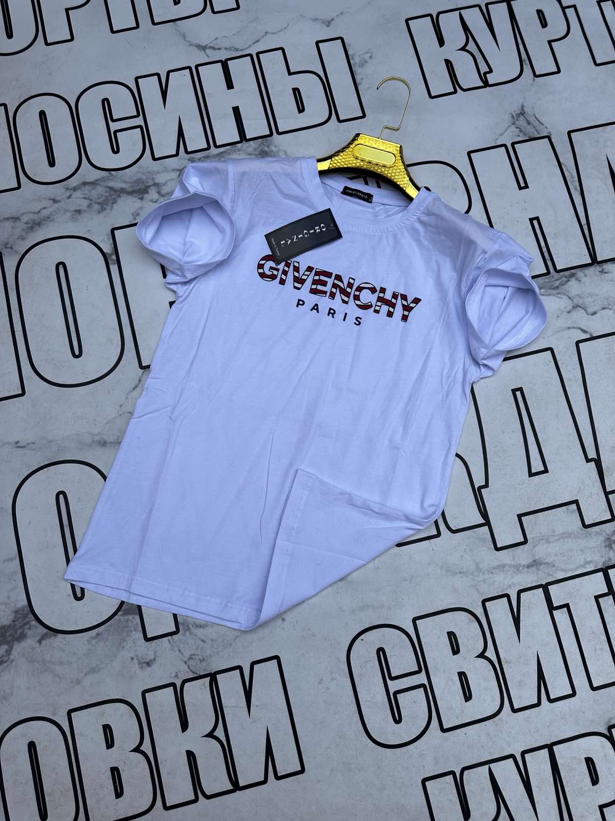 Футболка Sport style (S-2XL) SS35 white (лето)