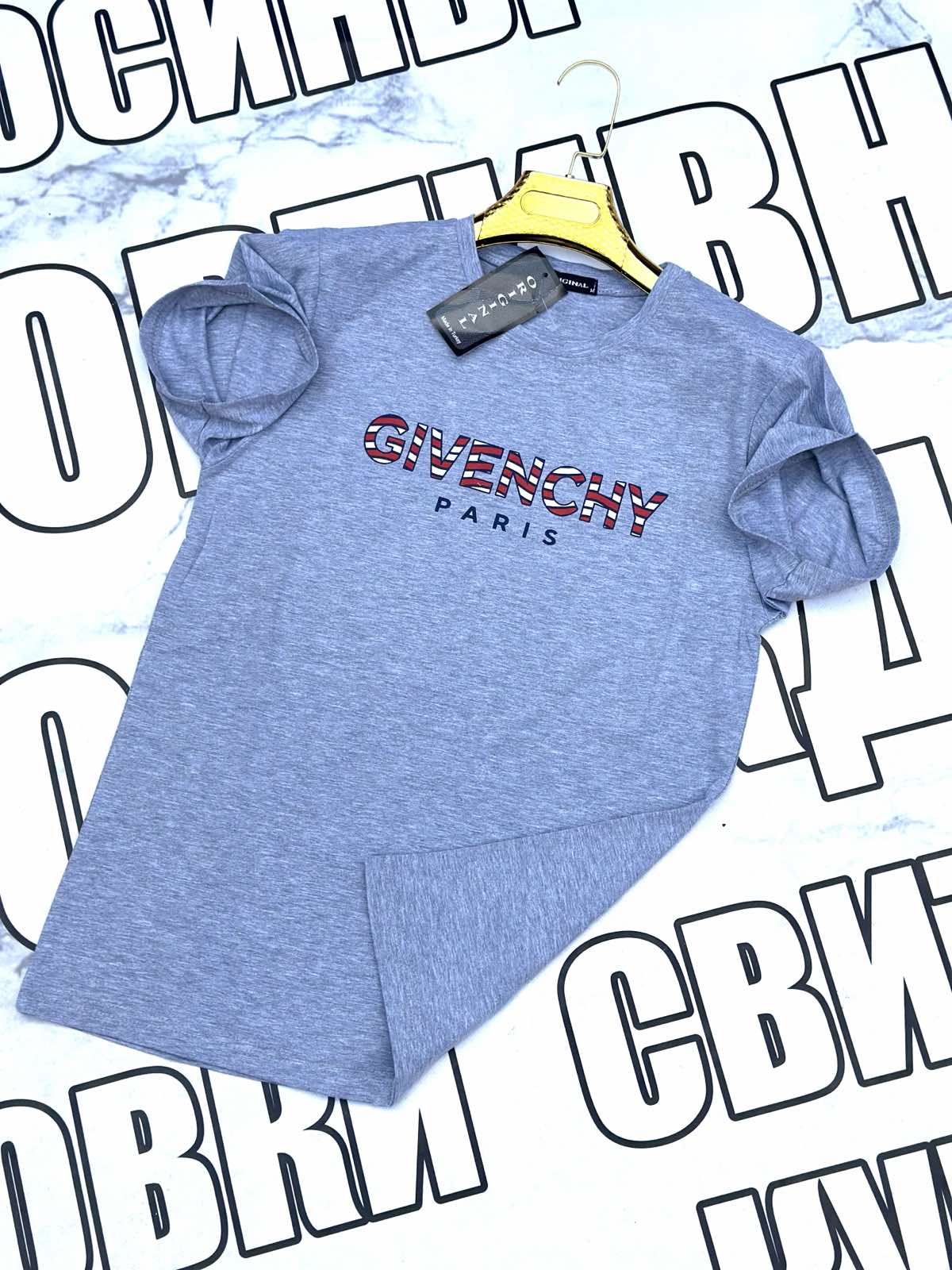 Футболка Sport style (S-2XL) SS38 grey (лето)