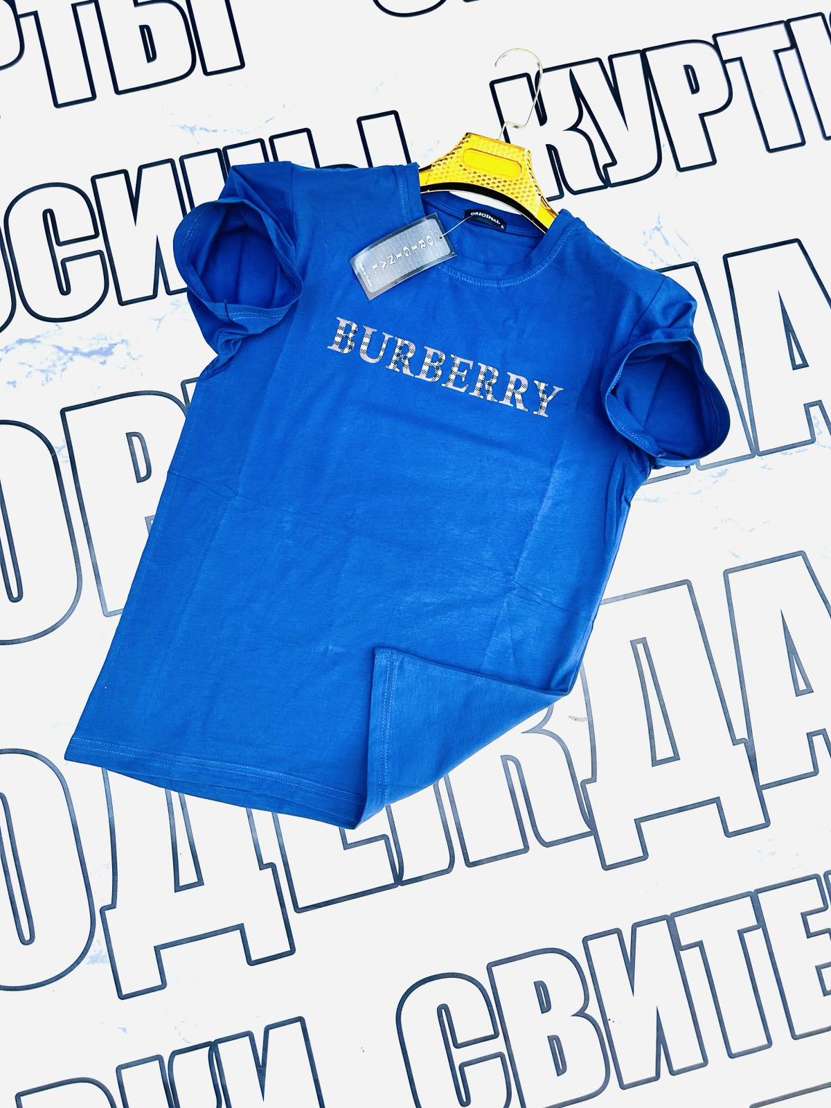 Футболка Sport style (S-2XL) SS40 l.blue (лето)