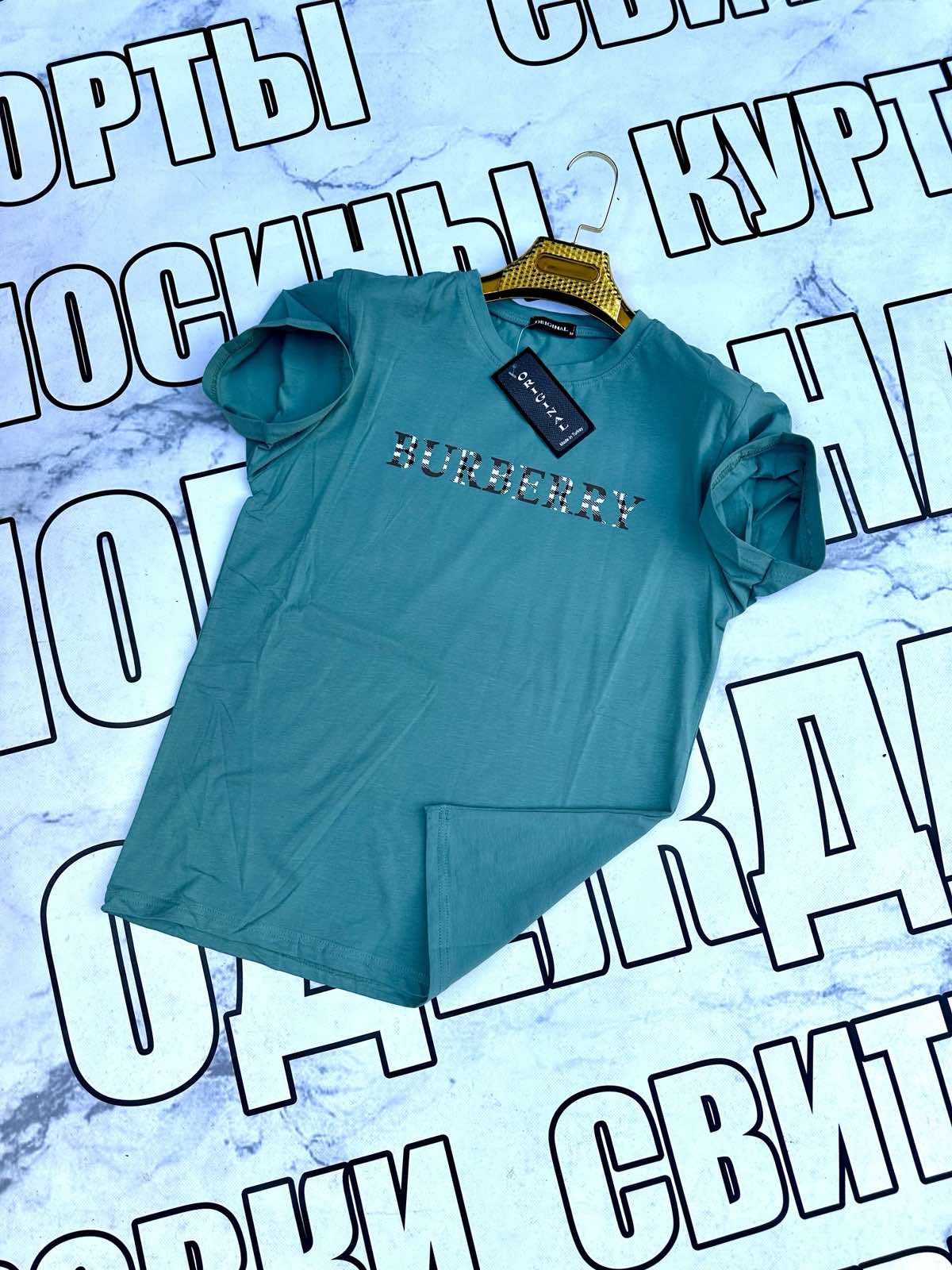 Футболка Sport style (S-2XL) SS44 l.blue (лето)