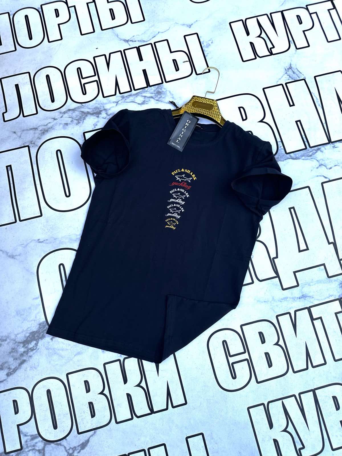 Футболка Sport style (S-2XL) SS55 navy (лето)