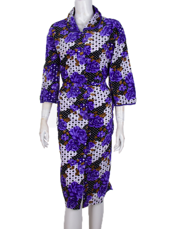 Халат Logaster (XL-5XL) S2-3 purple (деми)