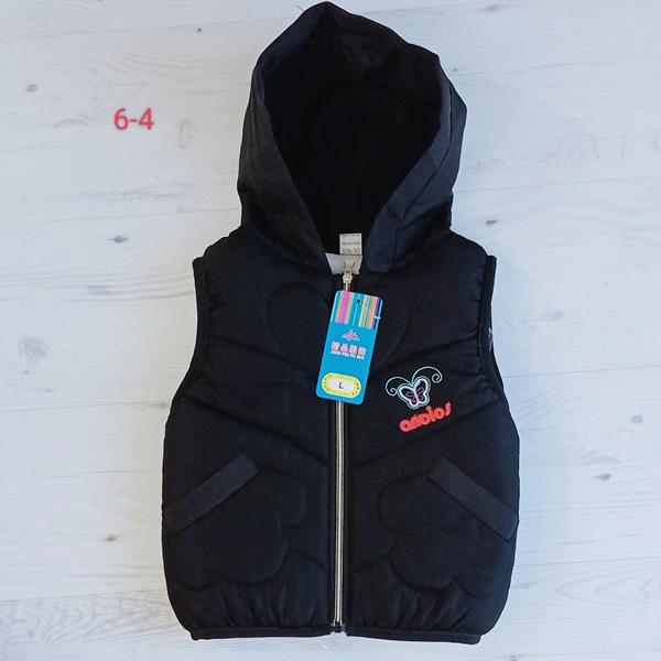 Жилетка Malibu2 (4-6) 6-4 black (деми)