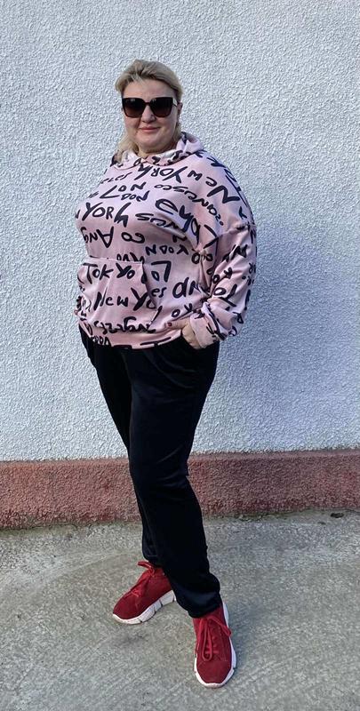 Костюм спорт BAT (44-58) BT66 pink (деми)