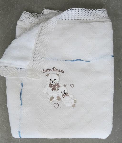 Плед Webi (80*100) WB10 white (деми)