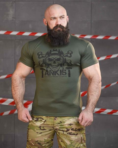 Футболка Madoka (M-3XL) 637 green (лето)