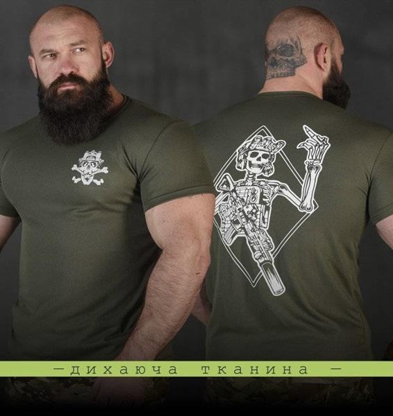 Футболка Madoka (M-3XL) 670 khaki (лето)