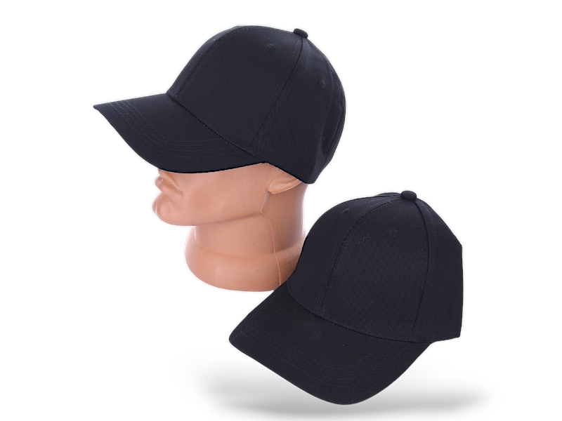 Кепка YLZL (56-60) A4 black (лето)