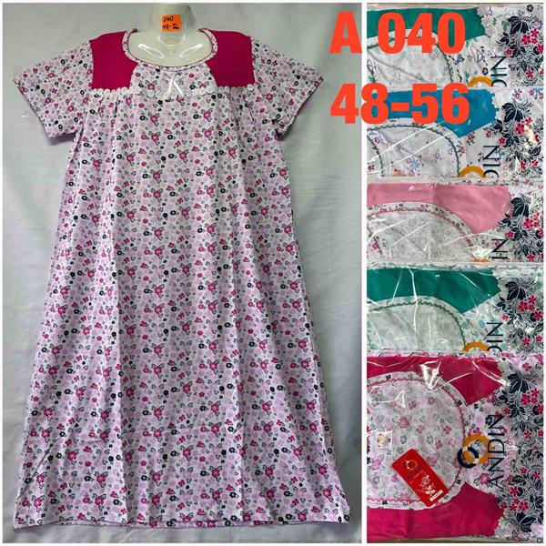 Ночнушка HomeWear (48-56) A040 mix (лето)