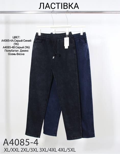 Джинсы Hoan (XL-5XL) A4085-4 mix (деми)