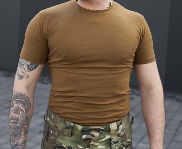 Футболка Madoka (M-3XL) 767 koyot (лето)