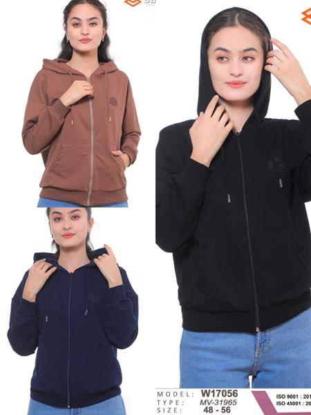 Кофта спорт Annet (48-56) YT17056 navy (деми)