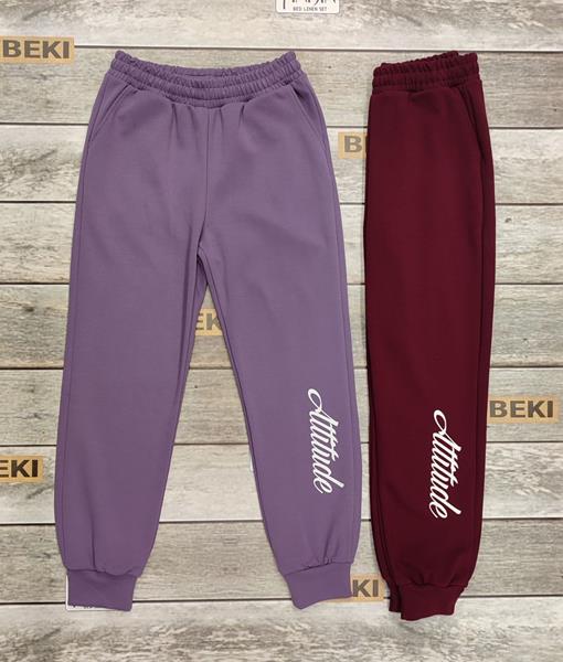 Штаны спорт Annet (48-56) YT44048 wine (деми)