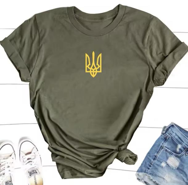 Футболка ALIA (50-58) 2963 khaki (лето)