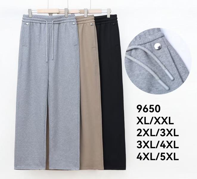 Штаны спорт АнЯ (XL-5XL) 9650 mix (деми)