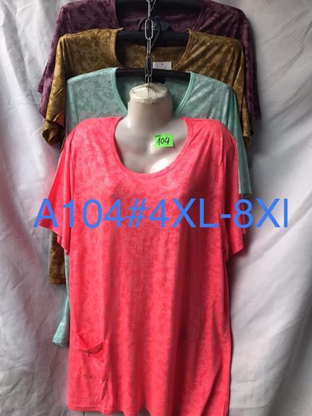 Футболка Giang (4XL-8XL) A104 mix (лето)