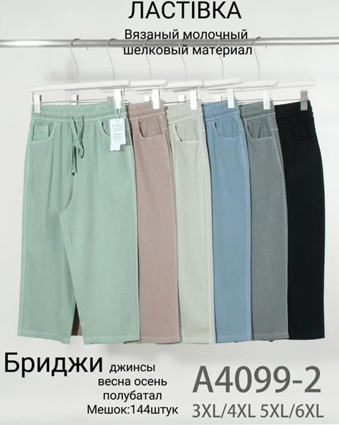 Бриджи Giang (3XL-6XL) A4099-2 mix (лето)