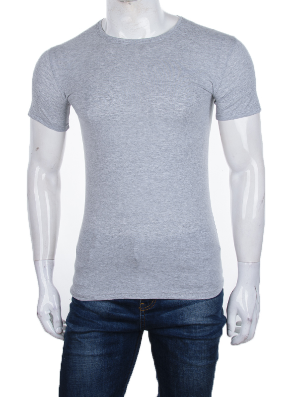 Футболка Banko (M-3XL) 009 l.grey (лето)