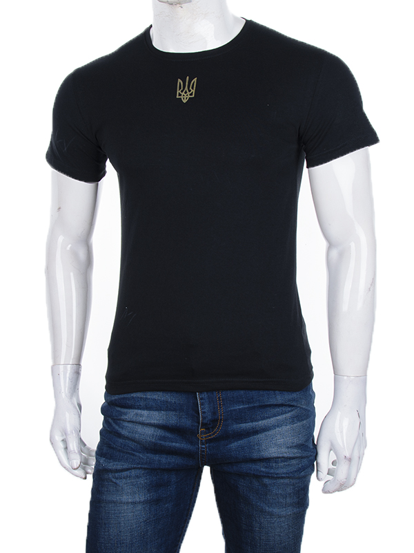 Футболка Banko (S-2XL) 010 black (лето)