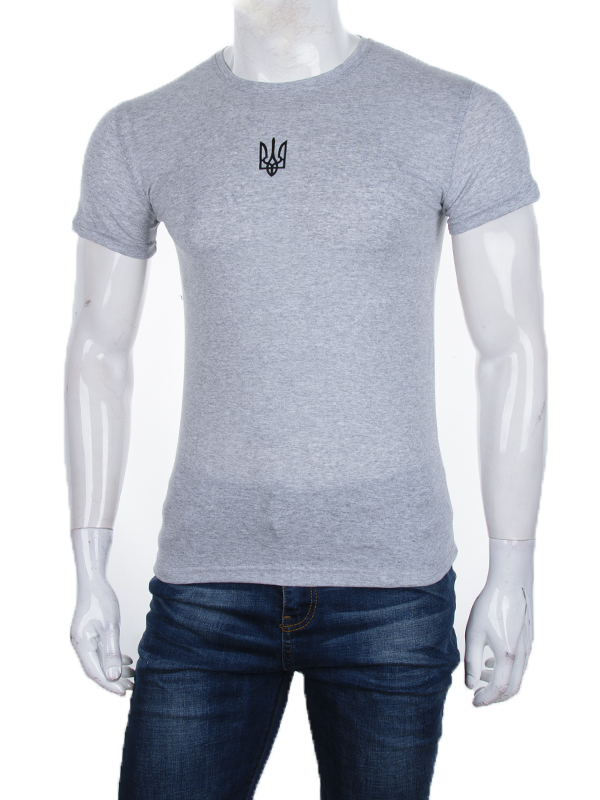Футболка Banko (S-2XL) 010 l.grey (лето)