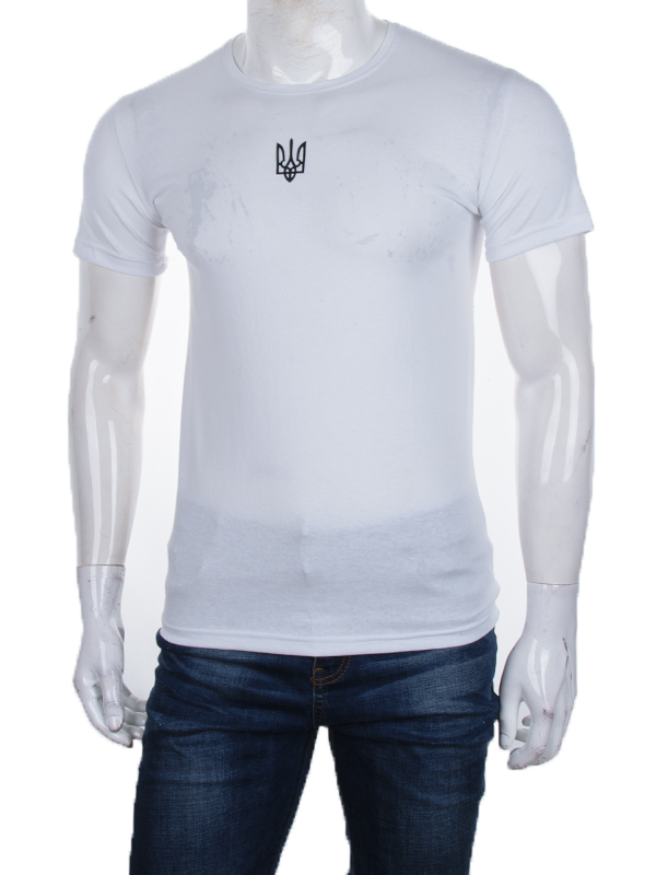 Футболка Banko (S-2XL) 010 white (лето)