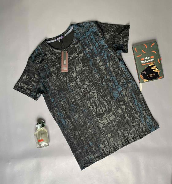 Футболка Verton (M-2XL) VR29 black (лето)