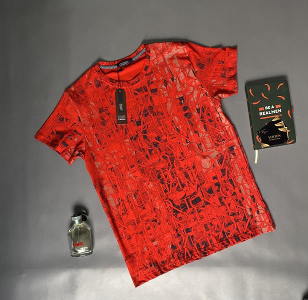 Футболка Verton (M-2XL) VR34 red (лето)