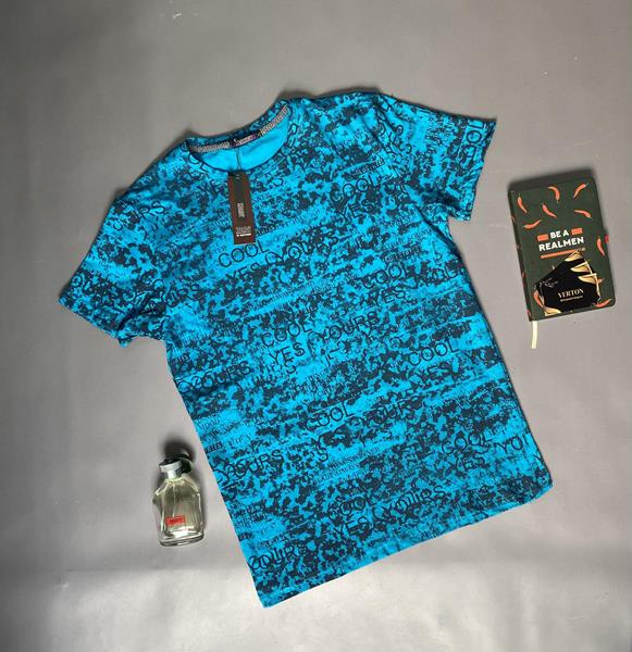 Футболка Verton (M-2XL) VR35 l.blue (лето)