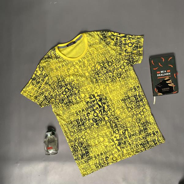 Футболка Verton (M-2XL) VR36 yellow (лето)