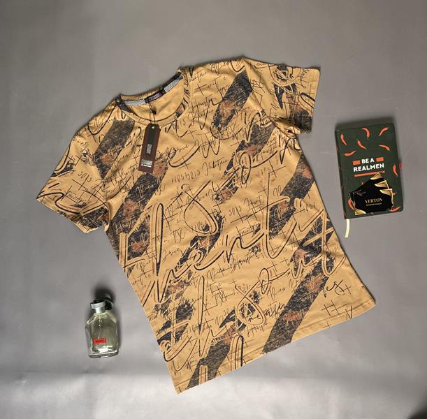 Футболка Verton (M-2XL) VR42 beige (лето)