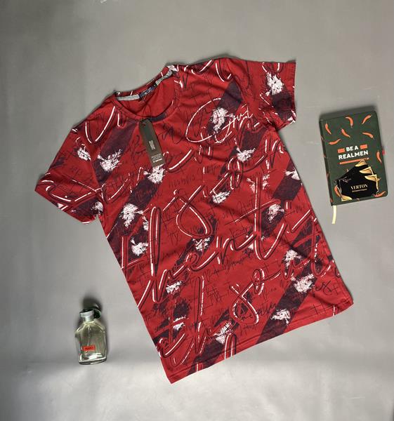 Футболка Verton (M-2XL) VR43 wine (лето)