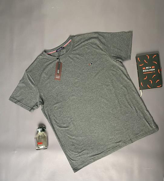 Футболка Verton (2XL-5XL) T1 grey (лето)