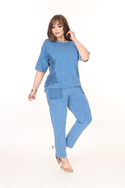 Костюм Alberk (56-62) AL34 l.blue (лето)