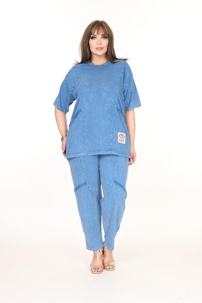 Костюм Alberk (56-62) 4508  l.blue (лето)