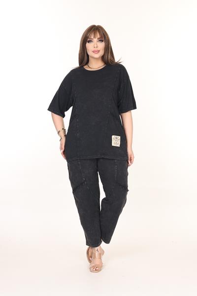 Костюм Alberk (56-62) 4508  black (лето)