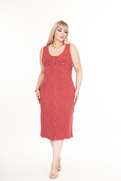 Сарафан Alberk (50-56) 3094  powder (лето)