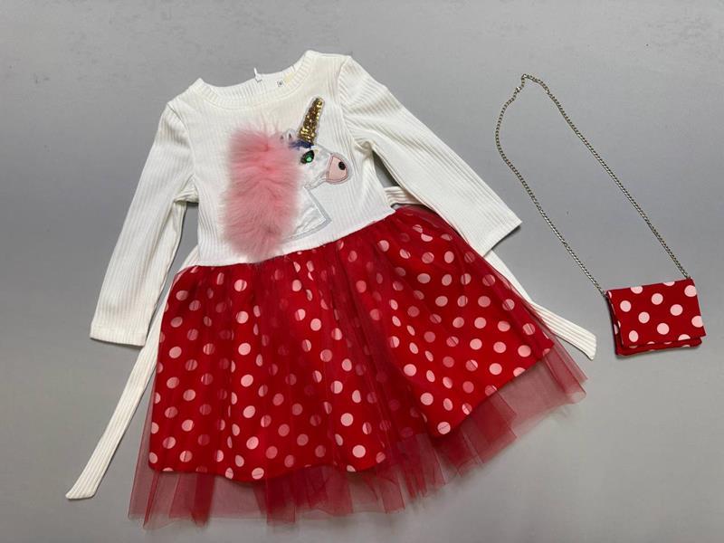 Платье Bright Harmony (98-122) 338 white (деми)