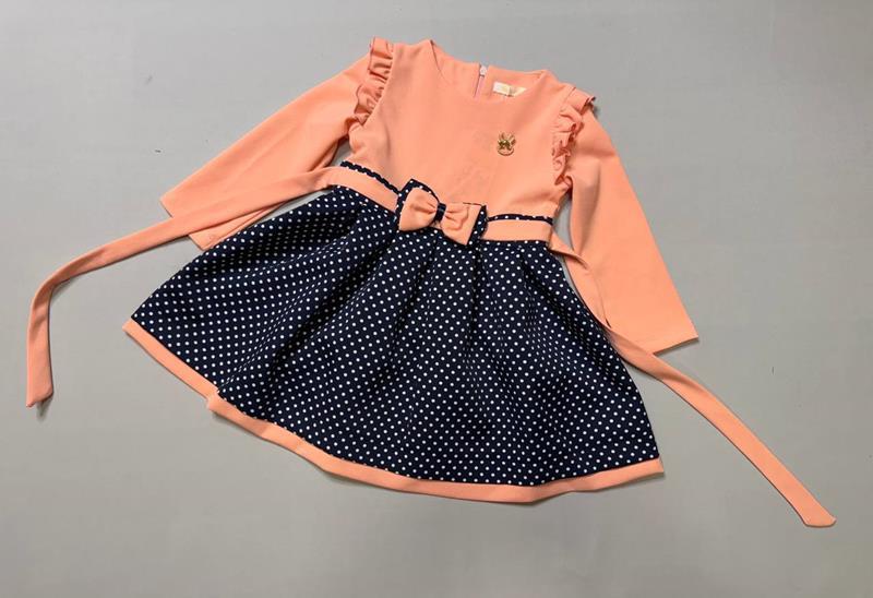 Платье Bright Harmony (98-122) 363 peach (деми)