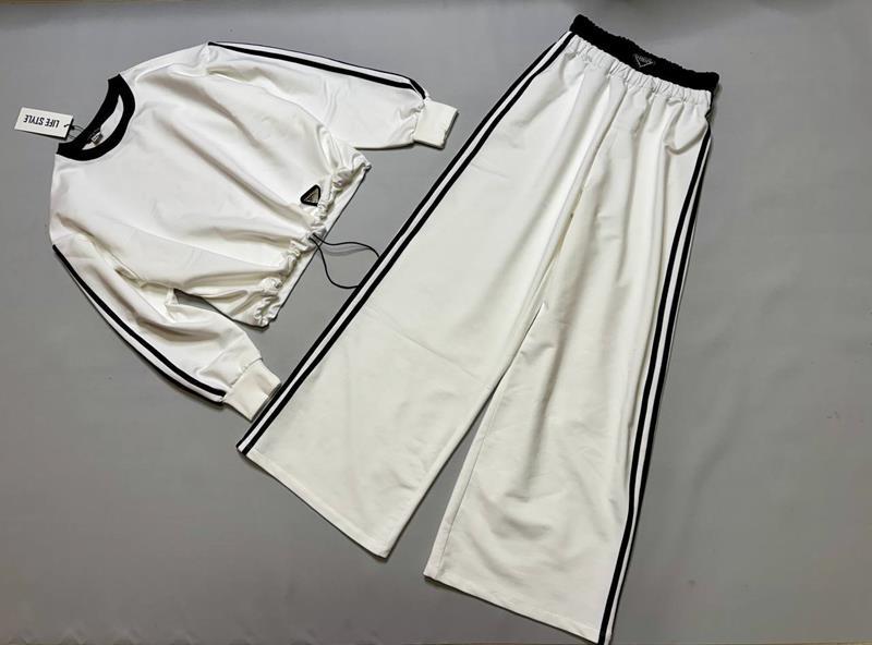 Костюм спорт Bright Harmony (128-164) 836 white (деми)