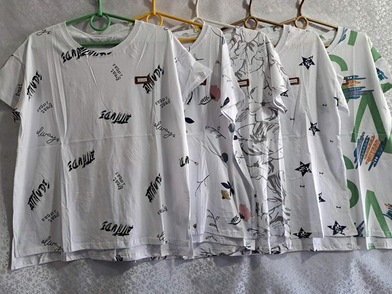 Футболка Giang (50-56) 9195-7 white (лето)