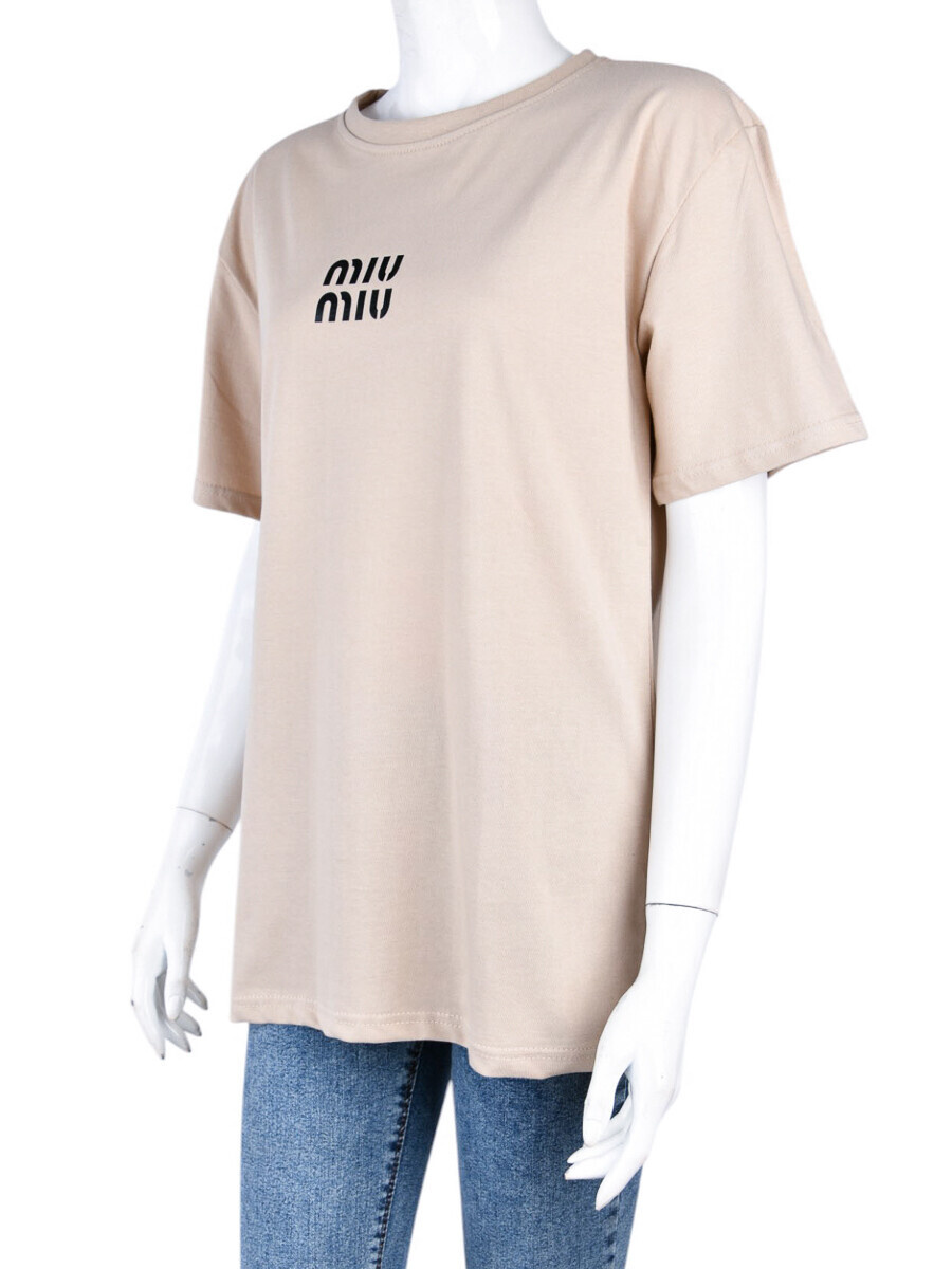 Футболка Textile (S-L) 803Ж капучино (лето)