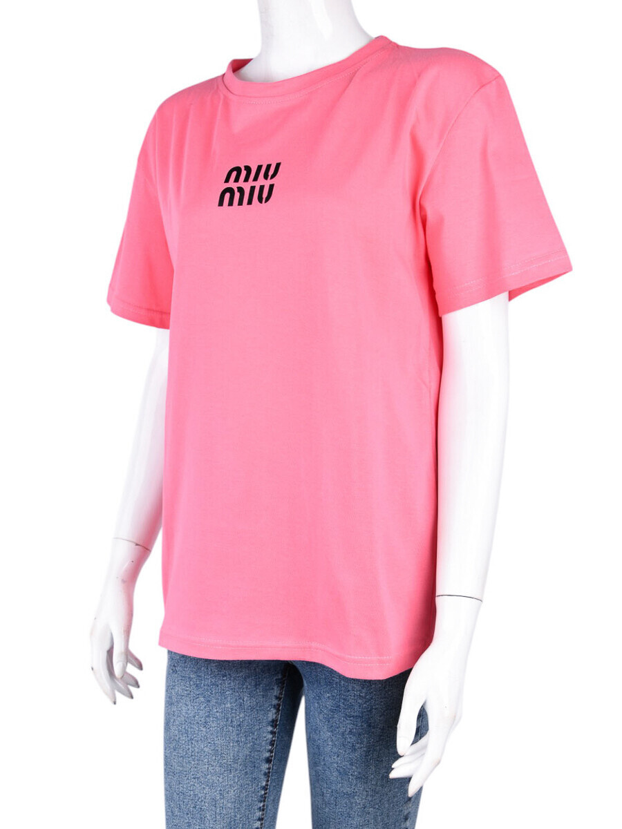 Футболка Textile (S-L) 806Ж малина (лето)